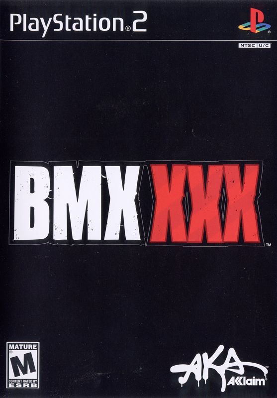 BMX XXX box art for Playstation 2